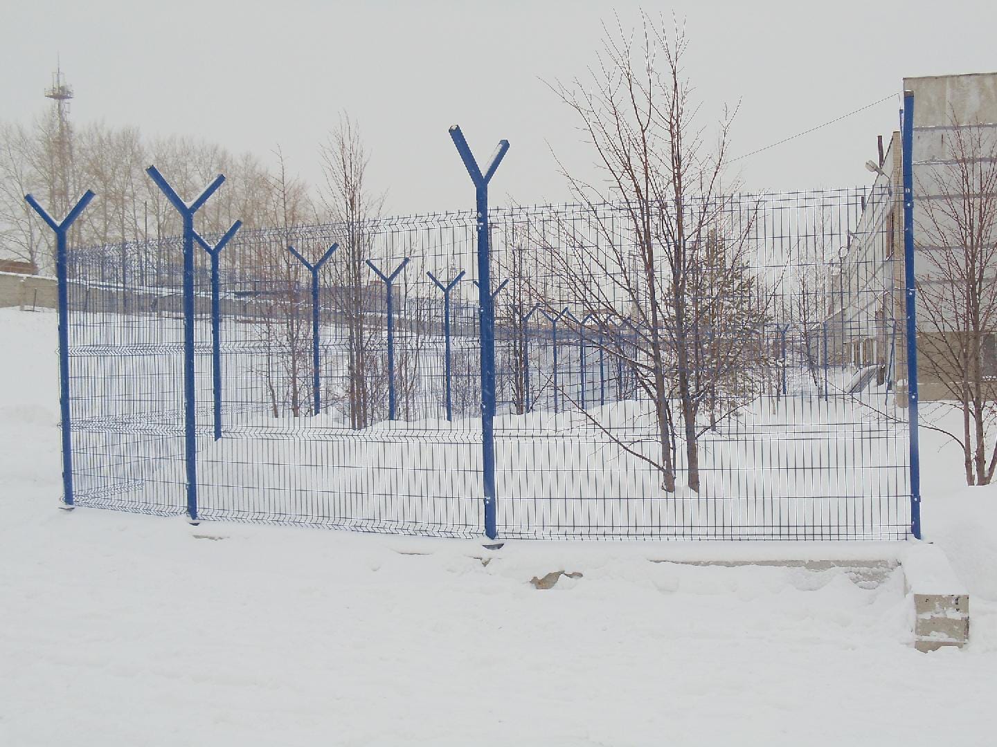 3D забор 180 метров высота 2,5м