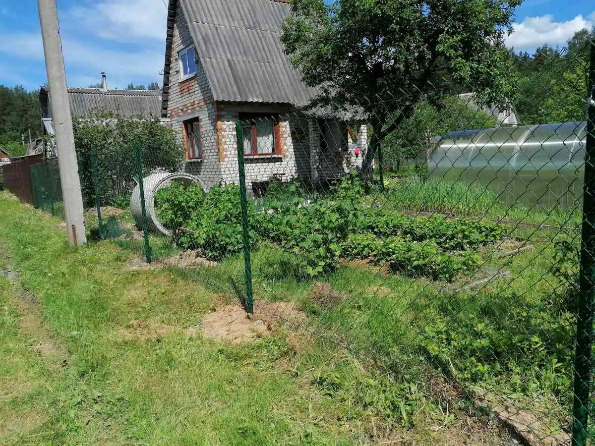 Забор из сетки рабицы с проволокой 93 метра