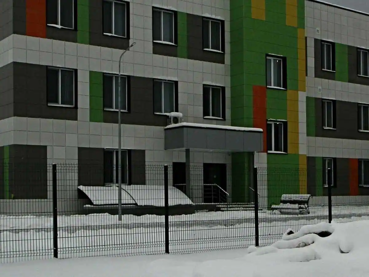 3D заборы для детского сада 300 метров 6мм