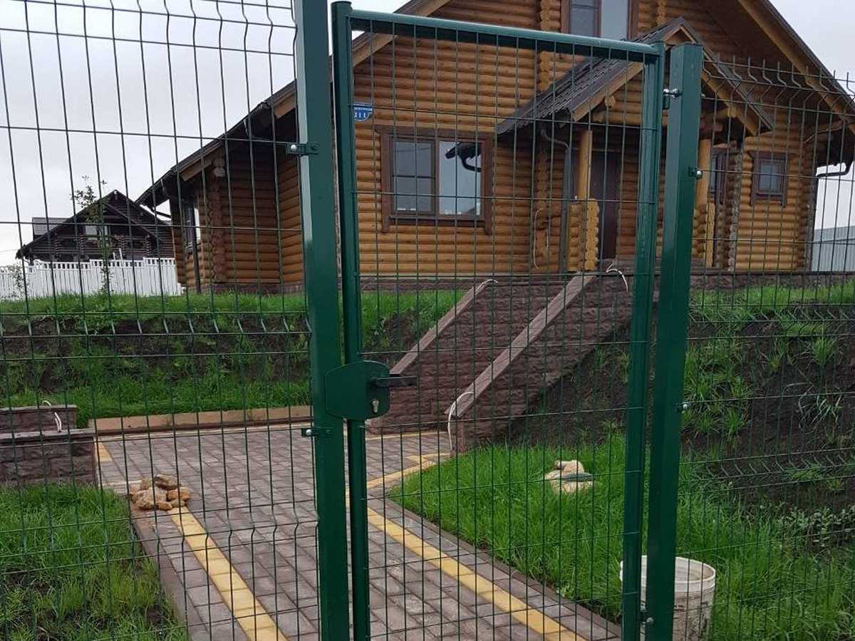 3D заборы для частного дома 20 метров 5мм