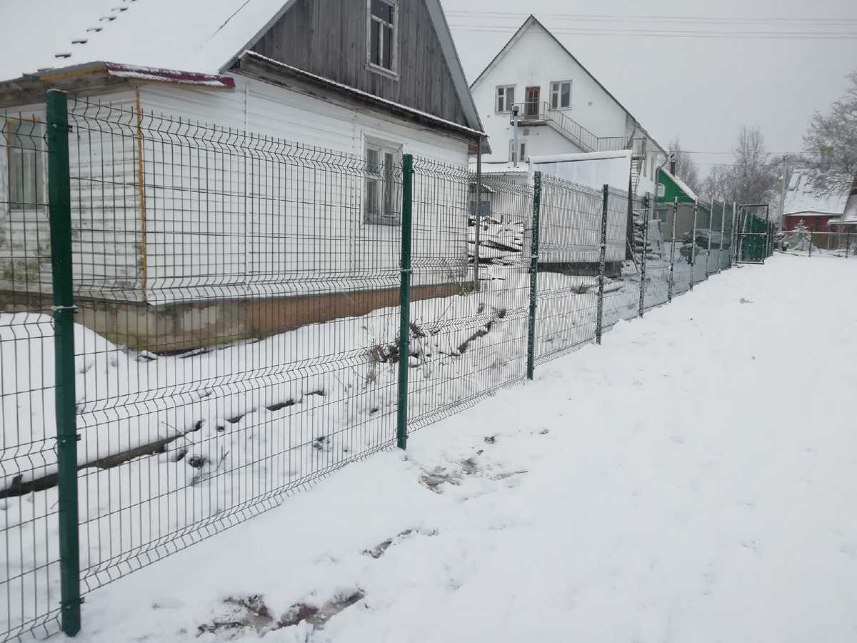 3D заборы для частного дома 200 метров 3,5мм