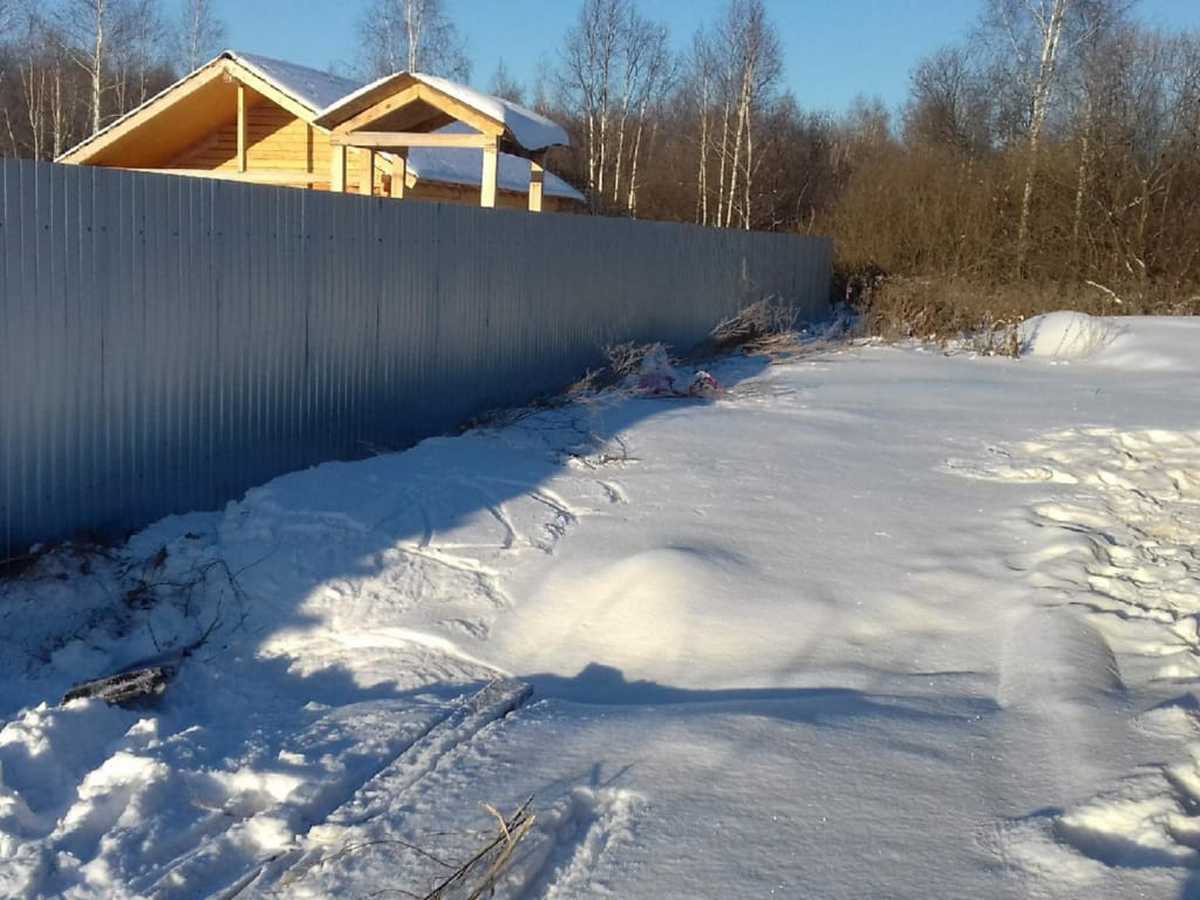 Забор из профнастила оцинкованный 67 метров