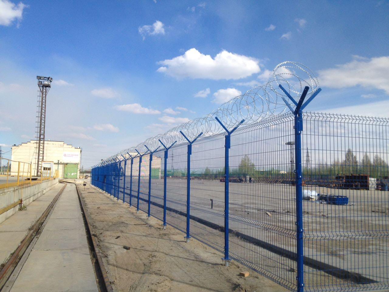 3D забор 160 метров высота 2,5м