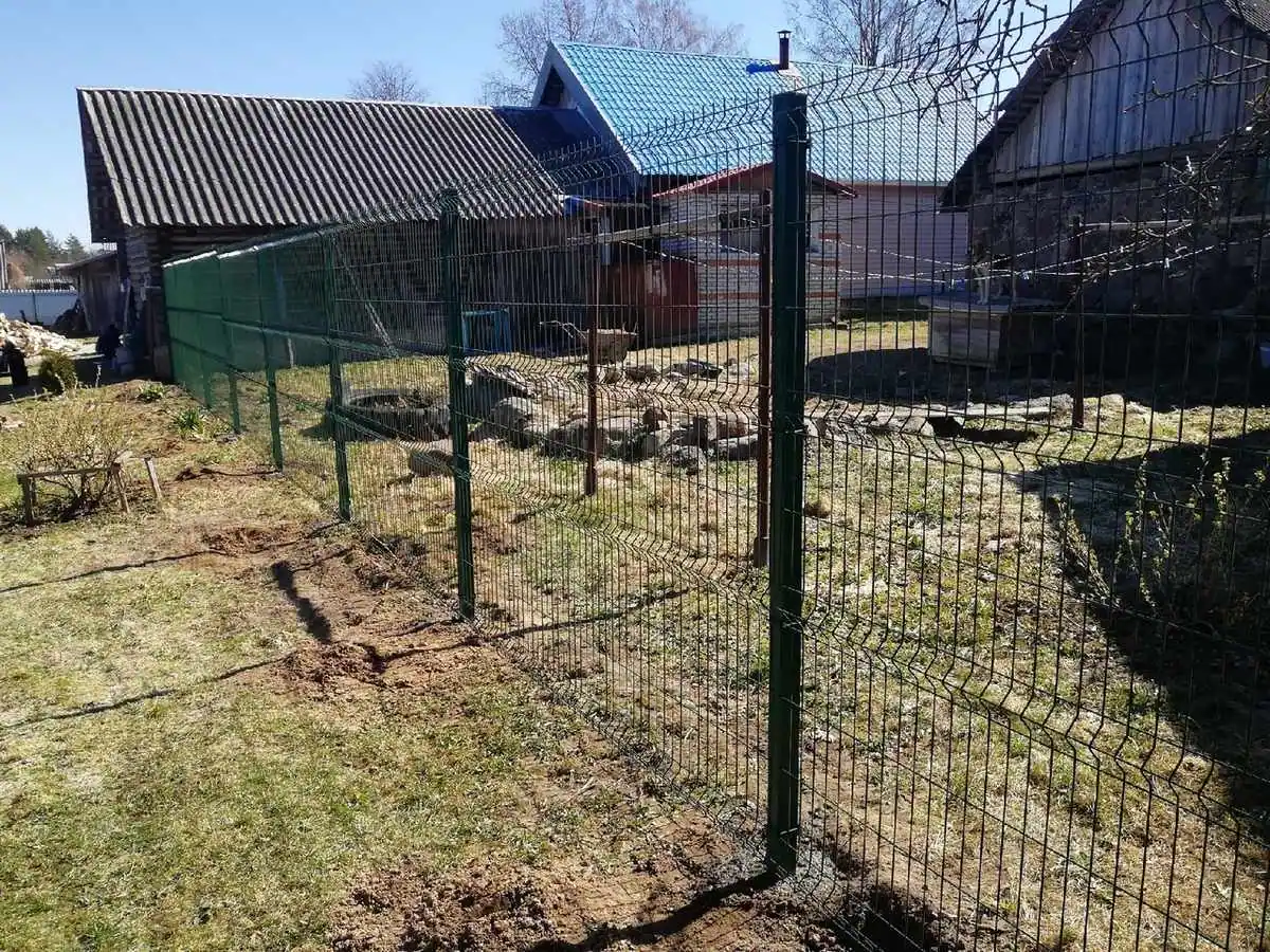 Забор из сетки гиттер 75 метров