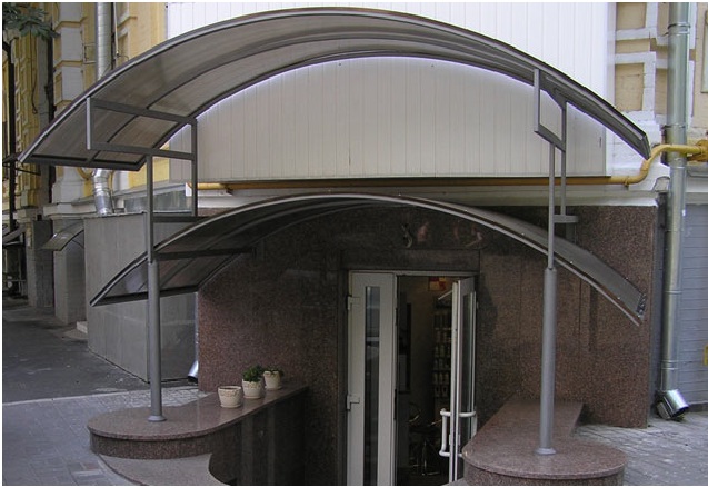 Навес арочный работа 3