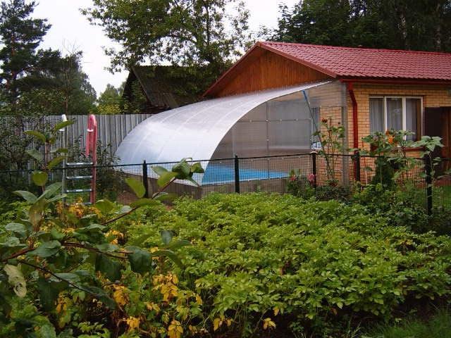 Навес для дачи пример 6