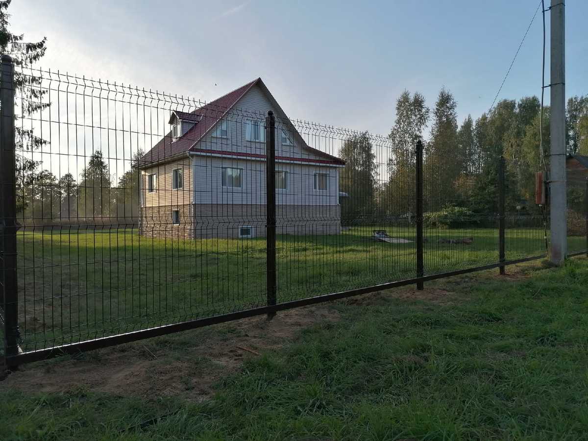 3D заборы для частного дома 300 метров 5мм