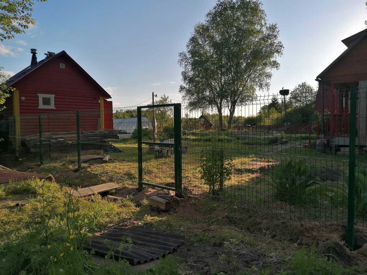 3D заборы для частного дома 20 соток 4мм