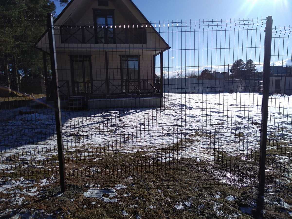 3D заборы для частного дома 6 соток 3,5мм